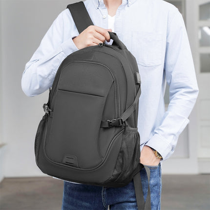cxs-612 Multifunctional Oxford Laptop Bag Backpack (Dark Gray)-garmade.com