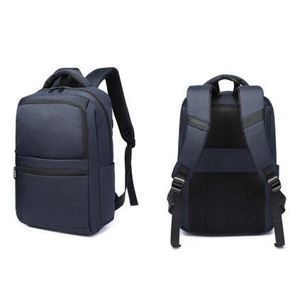 cxs-619 Multifunctional Oxford Laptop Bag Backpack (Dark Blue)-garmade.com