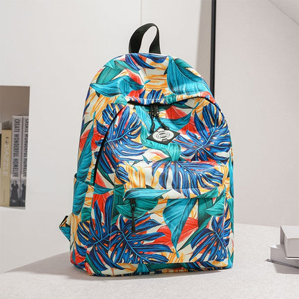 cxs-1895 Multifunctional Oxford Laptop Bag Backpack (Plantain Leaf Blue)-garmade.com
