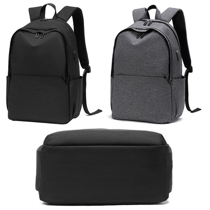 cxs-7303 Upgraded Version Multifunctional Oxford Laptop Bag Backpack (Black)-garmade.com