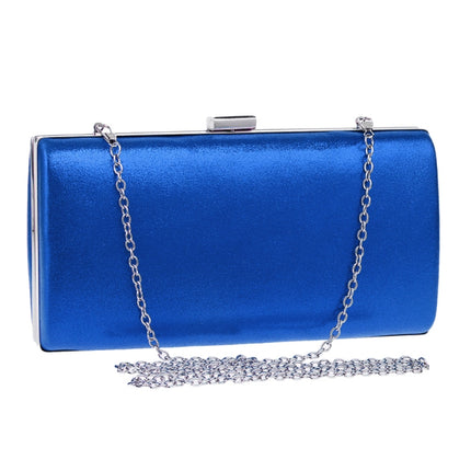 Women Fashion Banquet Party Square Handbag Single Shoulder Crossbody Bag (Blue)-garmade.com