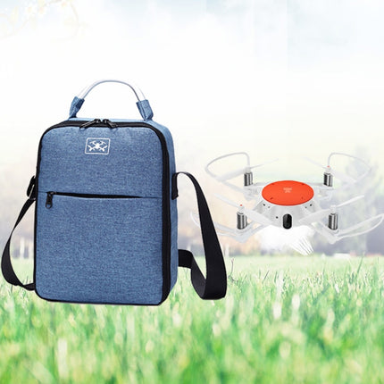 Portable Case Shoulder Bag with Sponge Liner for Xiaomi Mitu Drone and Accessories(Blue)-garmade.com