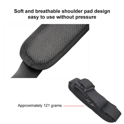 For Xiaomi Mijia M365 Electric Scooter Multifunctional Release Buckle Nylon Shoulder Strap, Adjustable Length Range: 1.1-1.7m(Black)-garmade.com