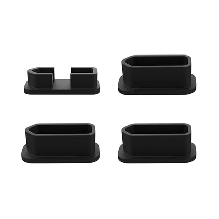 Sunnylife FV-DC269 4 in 1 Silicone Body Port + Battery Port Dust-Proof Plugs for DJI FPV-garmade.com
