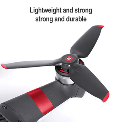 2 PCS Sunnylife 5328S Quick-release Propellers for DJI FPV(Red)-garmade.com
