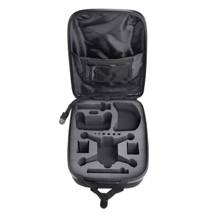 Waterproof Backpack Shoulders Turtle Hard Case Storage Box Outdoor Travel Bag for DJI FPV(Dark Gray)-garmade.com