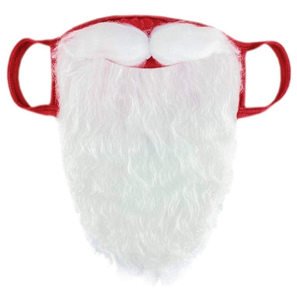 Santa Claus Beard Dustproof Cotton Mask Christmas Funny Dress Up Ornaments-garmade.com
