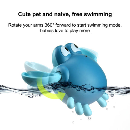 3 PCS Clockwork Crab Baby Bath Play with Water Toys, Random Color Delivery-garmade.com