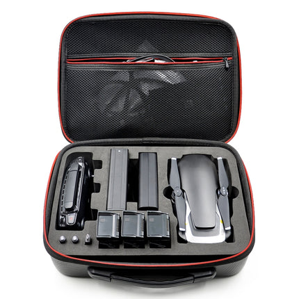 PU EVA Shockproof Waterproof Portable Case for DJI Mavic Air and Accessories, Size: 29cm x 21cm x 11cm(Black)-garmade.com