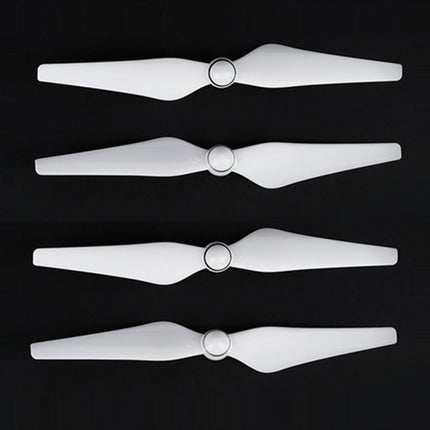 Sunnylife 2 Pairs 9450 Props CW / CCW Propellers for DJI Phantom 4(White)-garmade.com