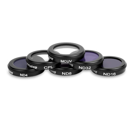 Sunnylife 6 in 1 HD MCUV + CPL + ND4 + ND8 + ND16 + ND32 Lens Filter Kit for DJI Mavic 2 / Zoom-garmade.com
