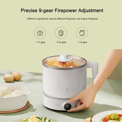 Original Xiaomi Mijia MDZG01 1.5L Smart Multifunctional Cooking Pot, CN Plug(White)-garmade.com