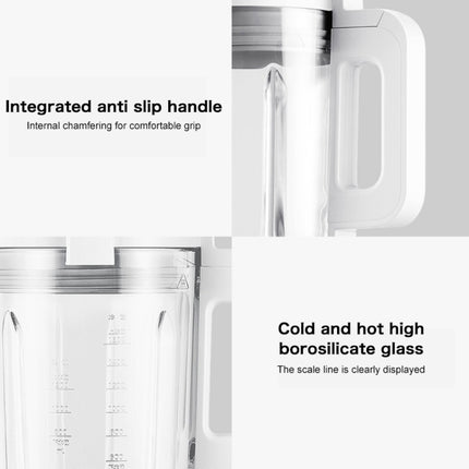 Original Xiaomi Household Smart Electric Blender Cooking Machine CN Plug(White)-garmade.com