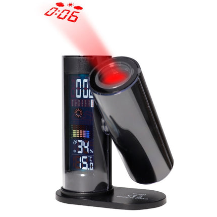 TS-E03 360 Degrees Rotate LED Projection Clock, EU Plug-garmade.com