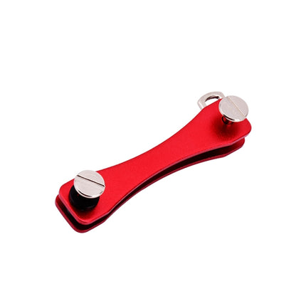 Portable Metal Key Storage Clip(Red)-garmade.com