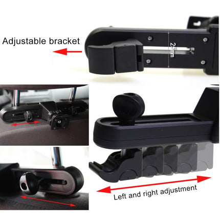 SHUNWEI SD-1153K Auto Car Seatback Tablet PC Holder Cradle, For iPad mini 4, iPad Air, Between 7 inch and 10 inch Tablets-garmade.com