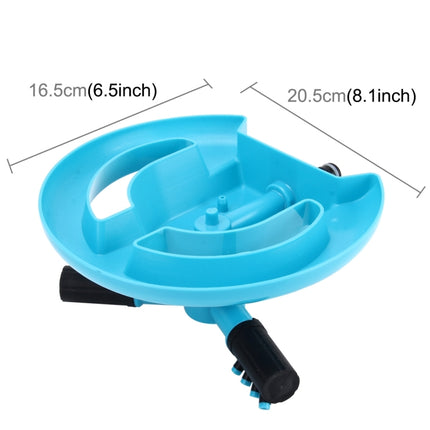 Garden Automatic Rotating Nozzle 360 Degree Rotary Automatic Sprinkler Garden Lawn Watering Nozzle,Applicable for 3/4 inch Water Pipes(Blue)-garmade.com