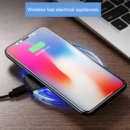 Safety Wireless and Limitless QI-standard Wireless Charger Fast Charging Charger with Micro USB Cable-garmade.com