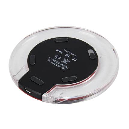 Safety Wireless and Limitless QI-standard Wireless Charger Fast Charging Charger with Micro USB Cable-garmade.com