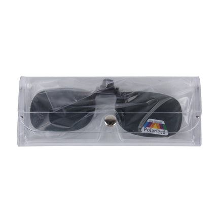 Polarized Clip-on Flip Up Plastic Clip Sunglasses Lenses Glasses Unbreakable Driving Fishing Outdoor Sport-garmade.com