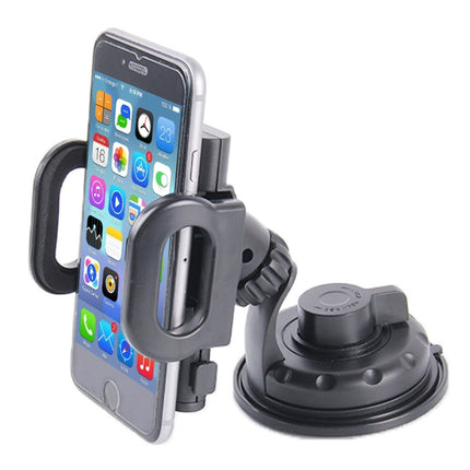 SHUNWEI SD-1121G Car Phone Multi-functional Mount Holder, Windshield / Dashboard Universal Car Mobile Phone Cradle, For iPhone, Galaxy, Huawei, Xiaomi, Sony, LG, HTC, Google and other iOS / Android Smartphones-garmade.com