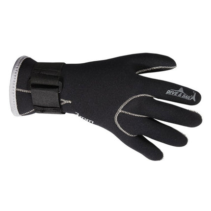 DIVE&SAIL 3mm Neoprene Anti-slip Warm Wear-resistant Swimming Diving Gloves-garmade.com
