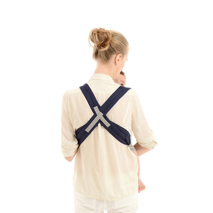 Infant Baby Ergonomic Breathable Mesh Sling Backpack Kangaroo Carrier for 1-4 Age(Dark Blue)-garmade.com