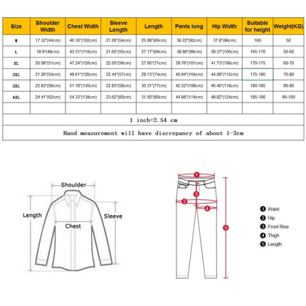 Durable Reflective Motorcycle Split Raincoat Pants Riding Bicycle Electric Bike Windproof Waterproof Rain Wear for Adult, Size: 2XL(Red)-garmade.com