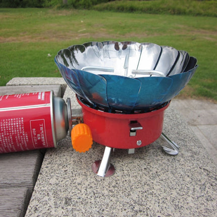 K-203 Portable Collapsible Outdoor Backpacking Camping Stove Butane Propane Burner for Gas Canisters-garmade.com