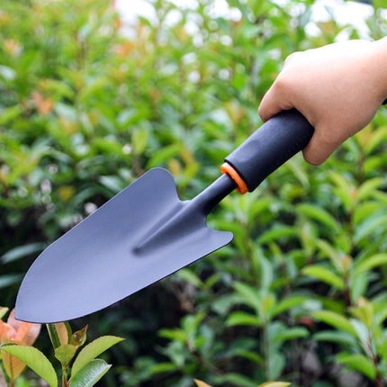 Gardening Tool Planting Digging Long Plastic Handle Iron Shovel-garmade.com
