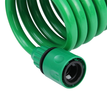 Garden Watering Series Spring Tube Hose Telescopic Spiral Pipe with Water Connector Adaptor and Connector, Length: 30m-garmade.com