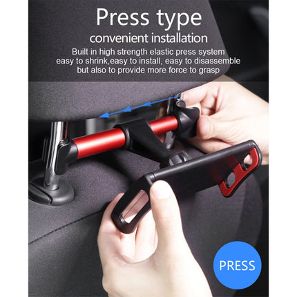 p-01 Auto Car Seatback Tablet PC / Mobilephone Holder (Red)-garmade.com