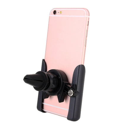 Universal Car Air Vent Mount Phone Holder Stand, Clip Width: 6-8.5cm, For iPhone, Galaxy, Sony, Lenovo, HTC, Huawei and other Smartphones (Black)-garmade.com
