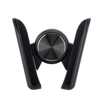 Universal Car Air Vent Mount Phone Holder Stand, Clip Width: 6-8.5cm, For iPhone, Galaxy, Sony, Lenovo, HTC, Huawei and other Smartphones (Black)-garmade.com