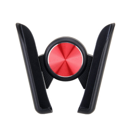 Universal Car Air Vent Mount Phone Holder Stand, Clip Width: 6-8.5cm, For iPhone, Galaxy, Sony, Lenovo, HTC, Huawei and other Smartphones (Red)-garmade.com