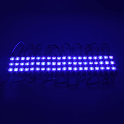 20×1W Sign LED Lighting Modules, 20 PCS DC 12V 3 SMD-5630-LEDs Module Waterproof Super Bright Light(Blue Light)-garmade.com