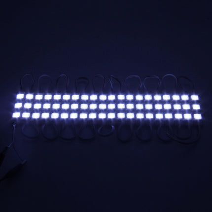 20×1W Sign LED Lighting Modules, 20 PCS DC 12V 3 SMD-5630-LEDs Module Waterproof Super Bright Light(White Light)-garmade.com