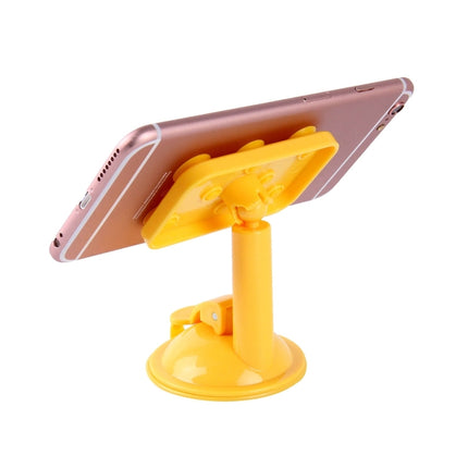 Cupula Universal Car Air Vent Mount Phone Holder, For iPhone, Samsung, Huawei, Xiaomi, HTC and Other Smartphones(Yellow)-garmade.com
