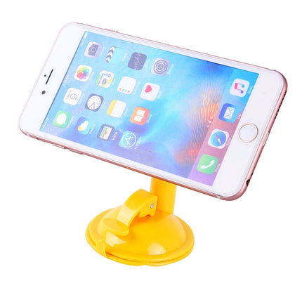 Cupula Universal Car Air Vent Mount Phone Holder, For iPhone, Samsung, Huawei, Xiaomi, HTC and Other Smartphones(Yellow)-garmade.com