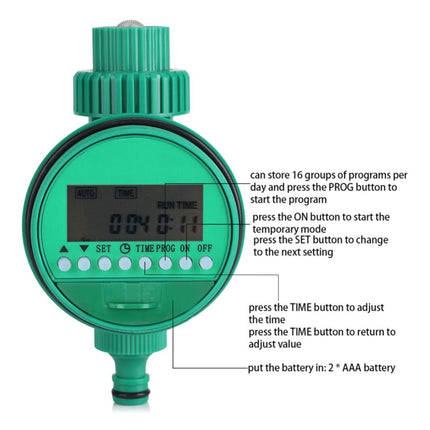 Automatic Watering Controller Timer Garden Water Timer Sprinkler Irrigation Controller Irrigation Timer Controller Watering Kits-garmade.com