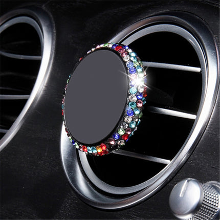 Car Diamond Magnetic Air Outlet Mobile Phone Holder(Colour)-garmade.com