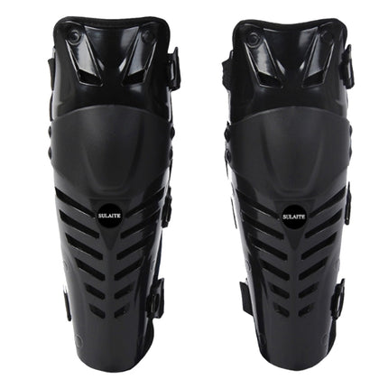 SULAITE Motorcycle Bike Knee Protector Cover(Black)-garmade.com