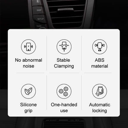 JOYROOM JR-OK3 Car New Mouse Phone Holder (Black Blue)-garmade.com