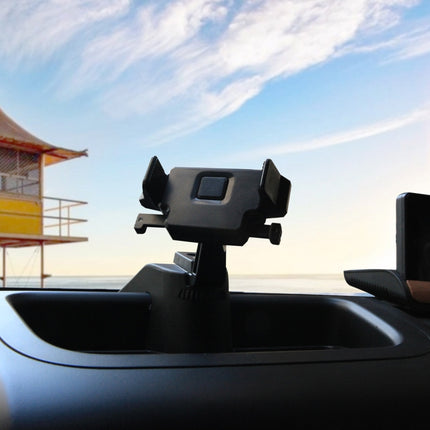 Car GPS Bracket Dash Mount Holder Cell Phone Holder for Jeep Wrangler JK 2007-2017-garmade.com
