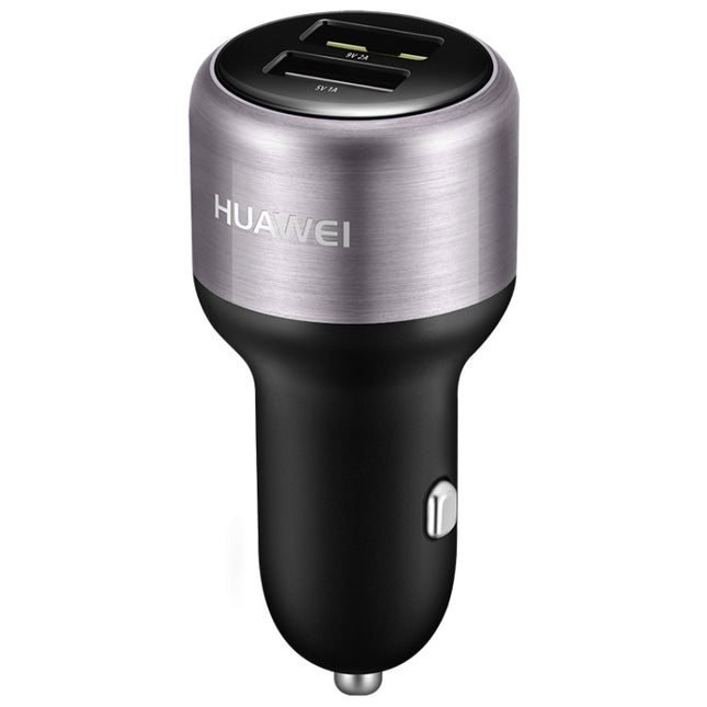 Original Huawei CP31 18W Max Dual USB Port Fast Charging Car Charger (Grey)-garmade.com
