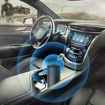 Car Cup Air Purifier Car Cup To remove Smoke And Smog PM2.5(Black)-garmade.com