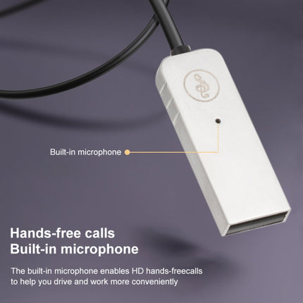 D08 Bluetooth 5.0 USB Wireless Audio Receiver-garmade.com