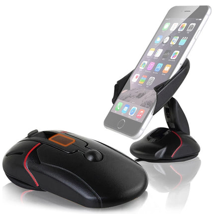 Suction Cup Rotatable Creative Mouse Shaped Car Holder-garmade.com