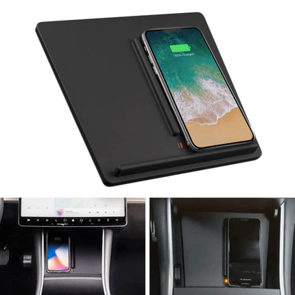 Portable Car QC 3.0 Wireless Fast Charger for Tesla Model 3 before 2021-garmade.com