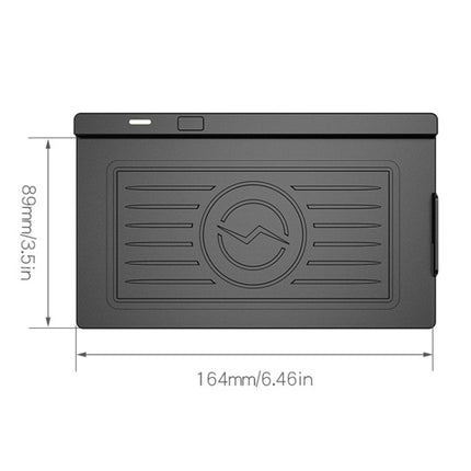 Car Qi Standard Wireless Charger 10W Quick Charging for 2014-2018 BMW X5 / X6, Left Driving-garmade.com